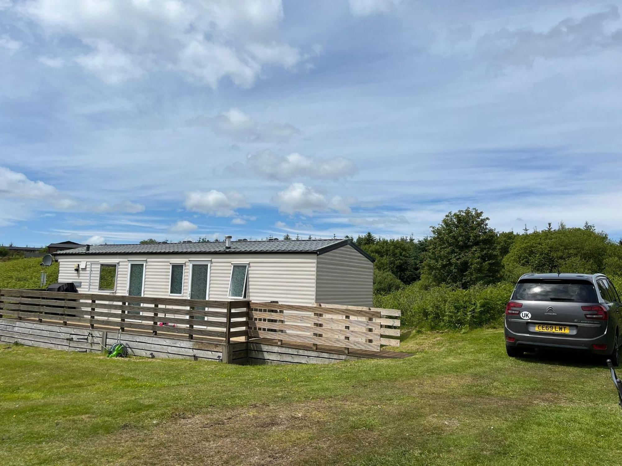 Balminnoch Lochview Retreat Caravan מראה חיצוני תמונה