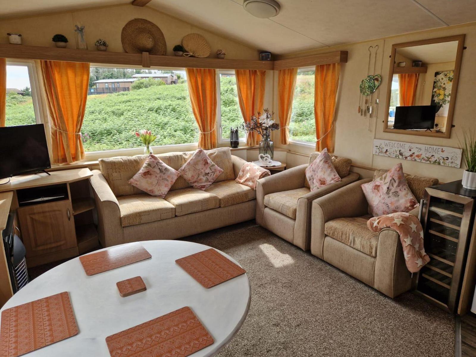Balminnoch Lochview Retreat Caravan מראה חיצוני תמונה